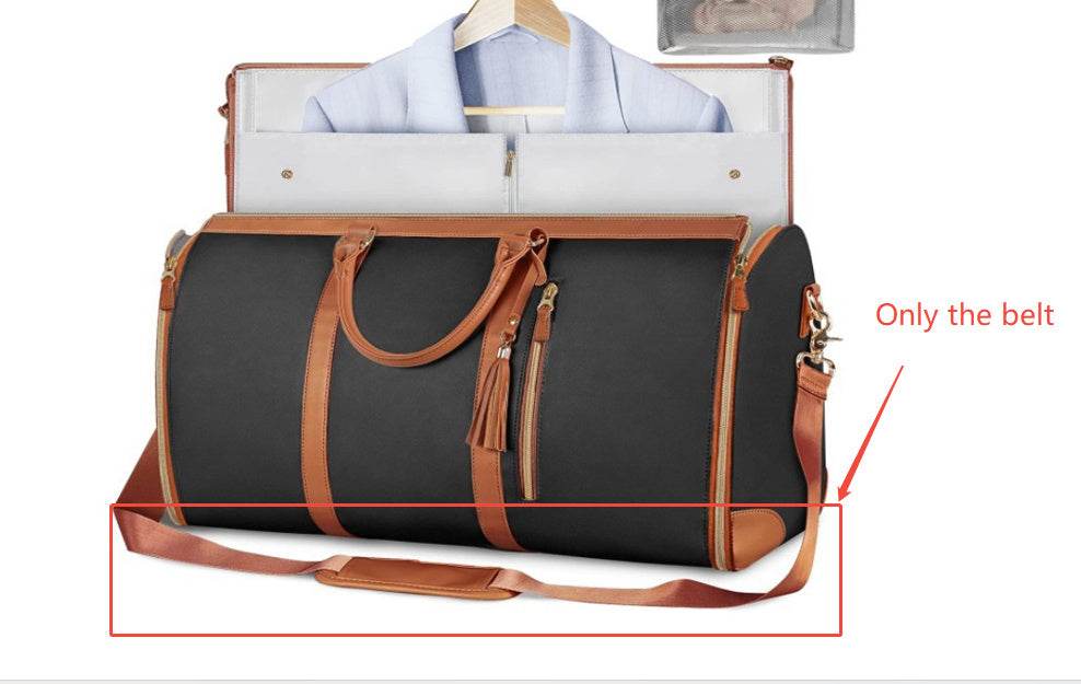 Large Capacity Travel Duffle Bag Women's Handbag Folding Suit Bag Waterproof Clothes Totes - Velora