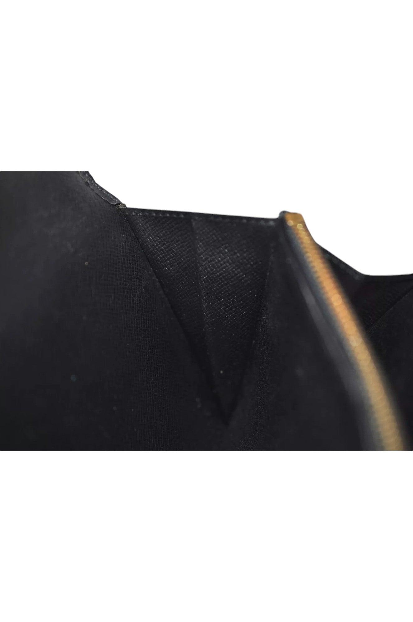 Louis Vuitton Epi Pochette Porte Monnaie Credit Wallet M63572 Black 8020K - Velora