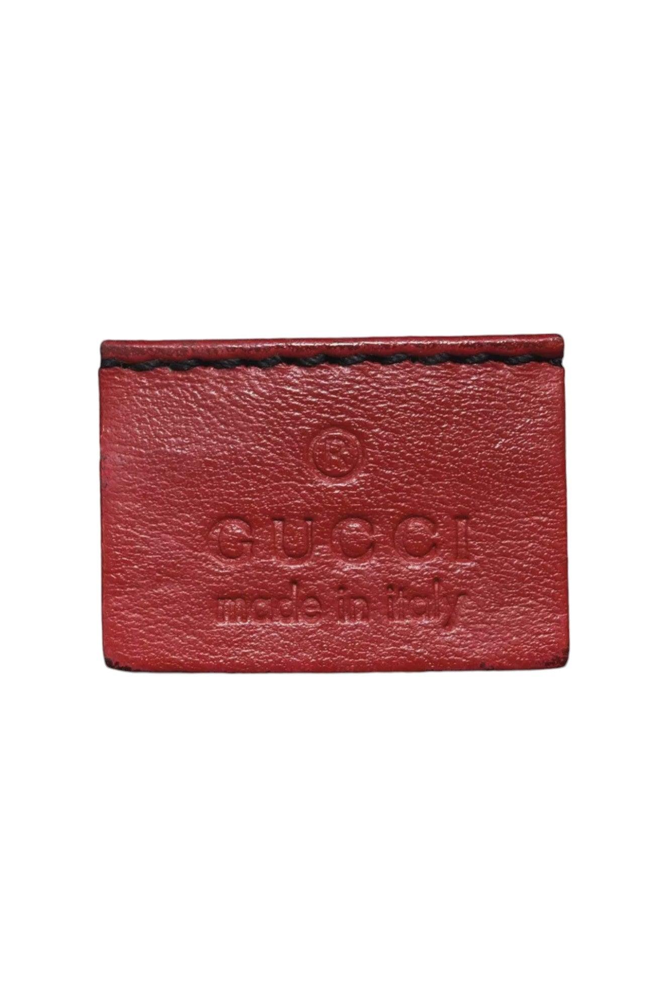 GUCCI Shoulder Cross Body Bag GG Canvas Leather 0190348 Black 9211K - Velora