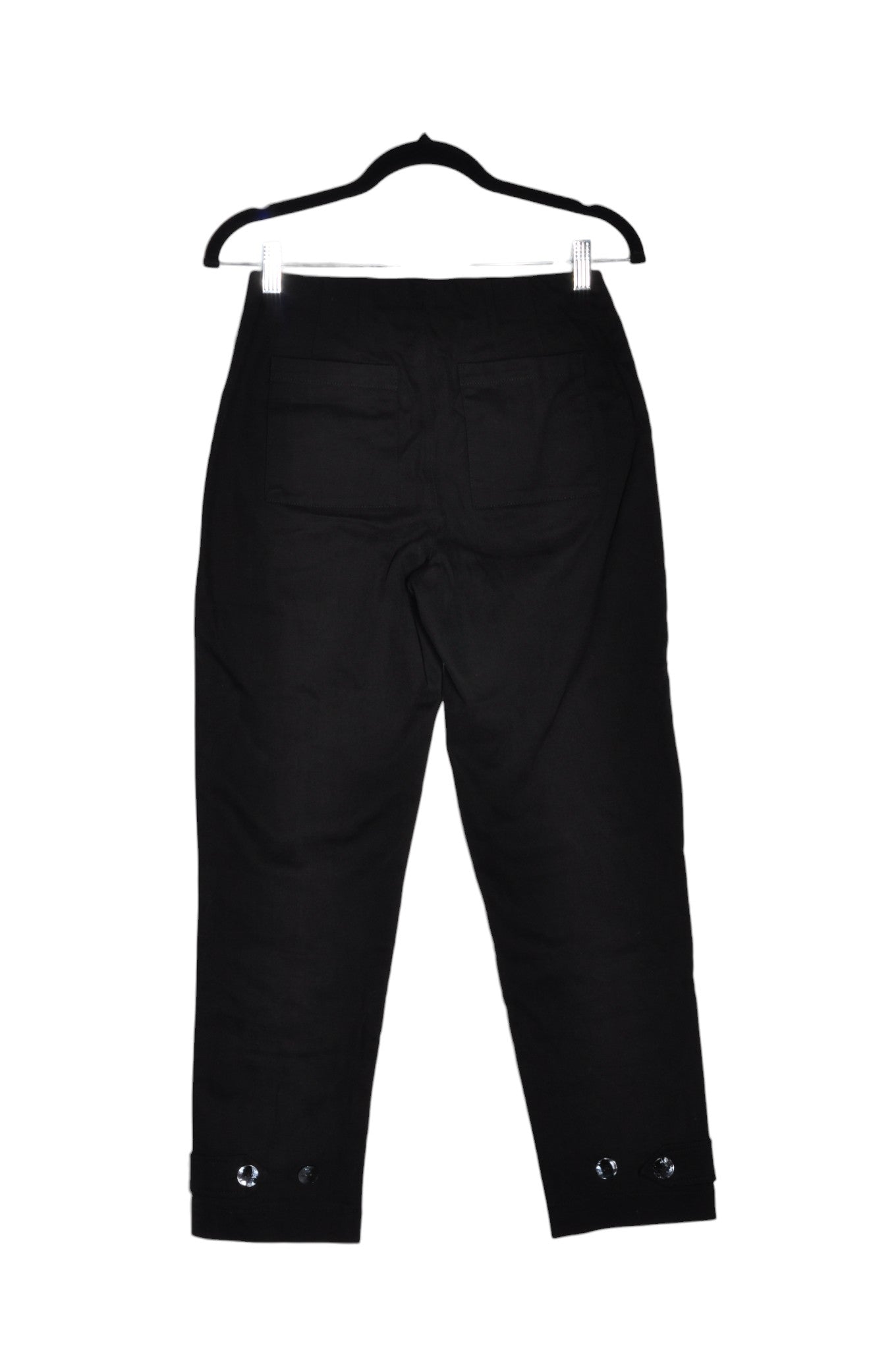 LIVOM Women Cargo Pants Regular fit in Black - 4 - Velora