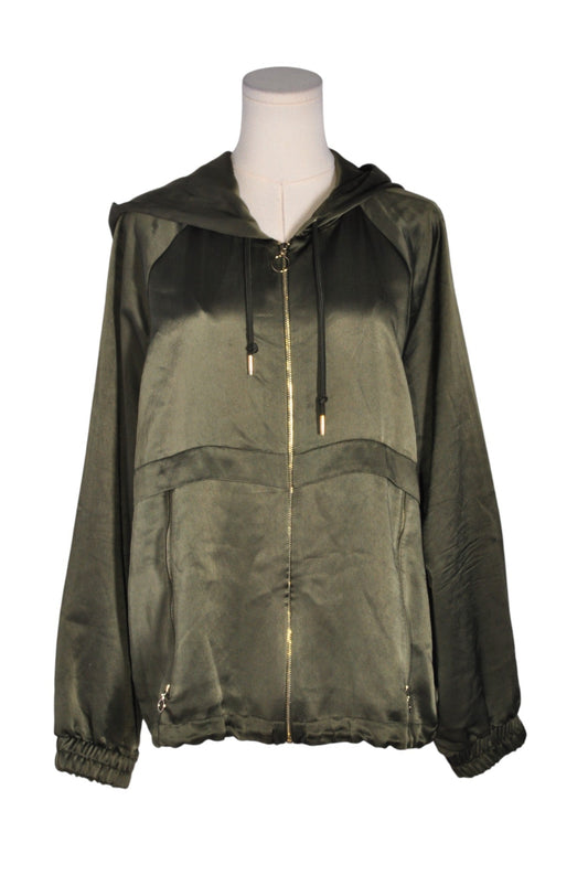 ZARA Women Bombers Jackets Regular fit in Green - XL Koop