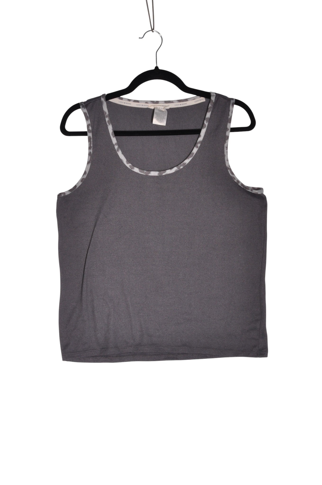 LUCKY BRAND Women Tank Tops Regular fit in Gray - M Koop
