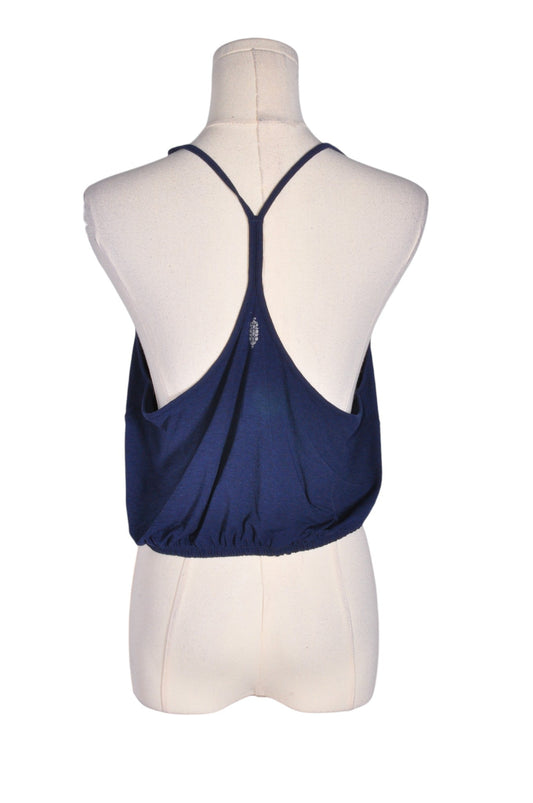 FREE PEOPLE Women Halter Tops Regular fit in Blue - M Koop