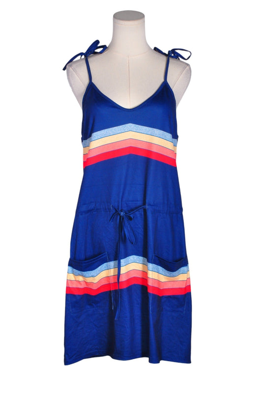 UNBRANDED Women A-Line Dresses Regular fit in Blue - M Koop