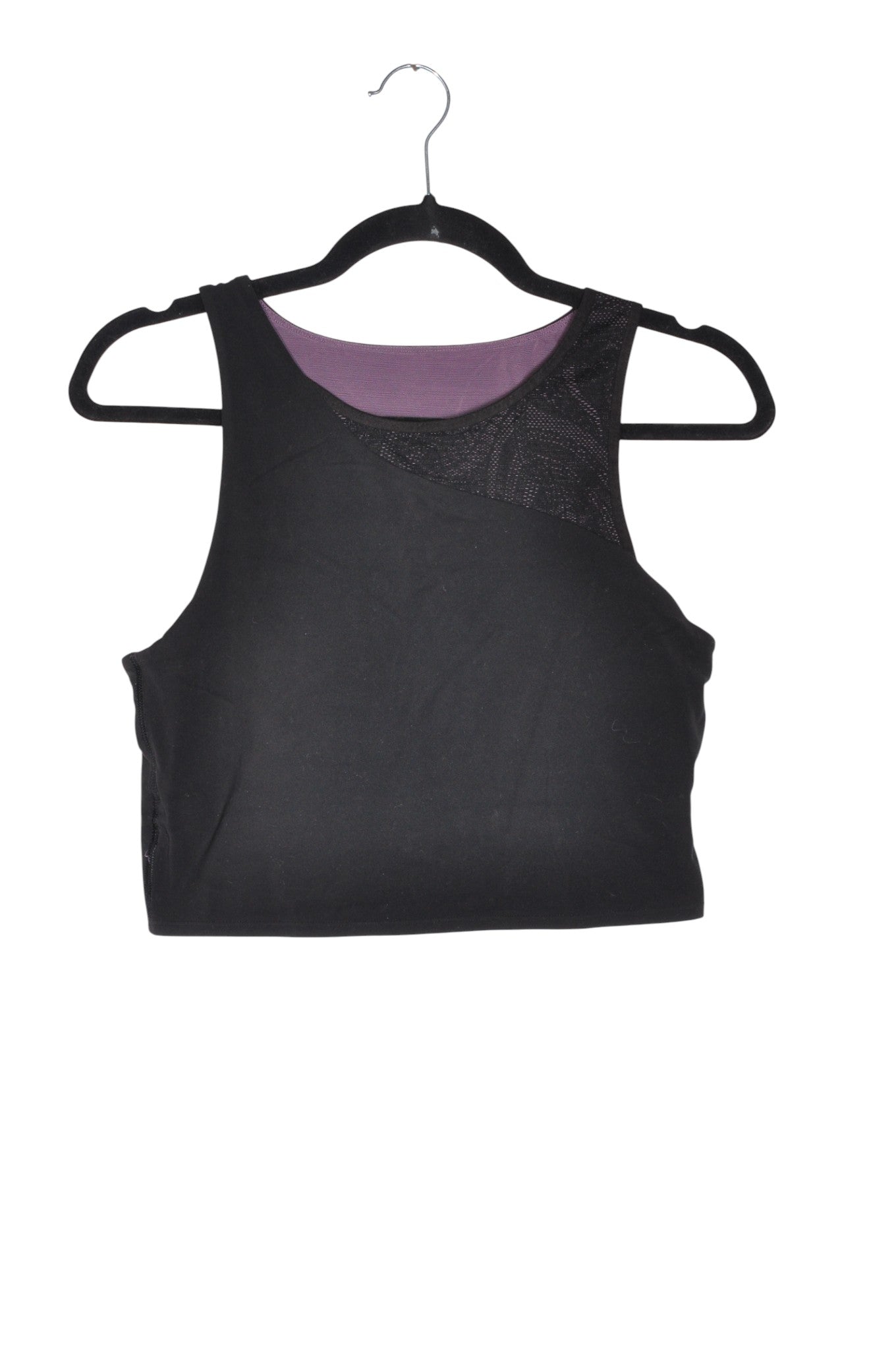 UNBRANDED Women Crop Tops Regular fit in Black - M Koop
