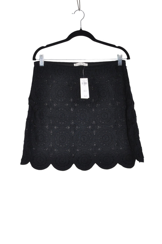 ABERCROMBIE & FITCH Women Casual Skirts Regular fit in Black - L Koop