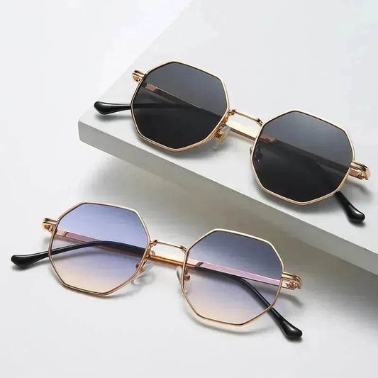 Metal Polygonal Sunglasses for Men Polarized Sunglasses for Men - Velora