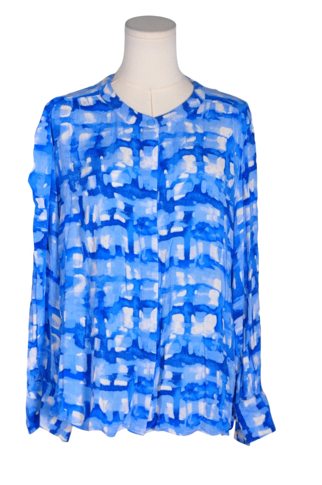 NORTHERN REFLECTIONS Women Button Down Tops Regular fit in Blue - L Koop