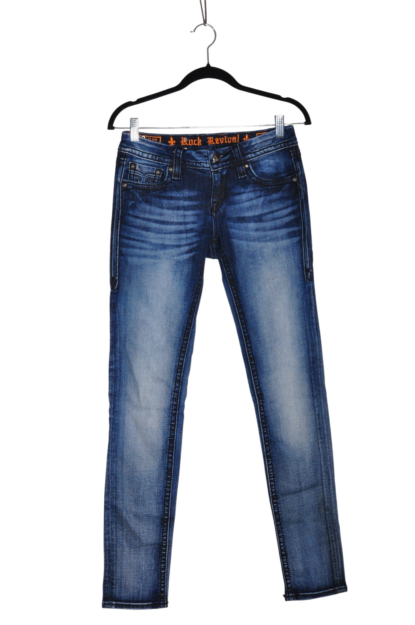 ROCK REVIVAL Women Straight-Legged Jeans Regular fit in Blue - 27 Koop
