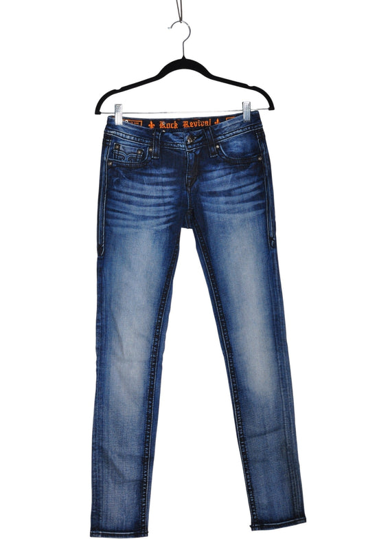 ROCK REVIVAL Women Straight-Legged Jeans Regular fit in Blue - 27 Koop