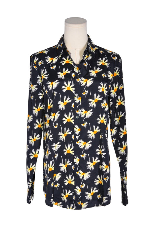 BANANA REPUBLIC Women Button Down Tops Regular fit in Black - S Koop