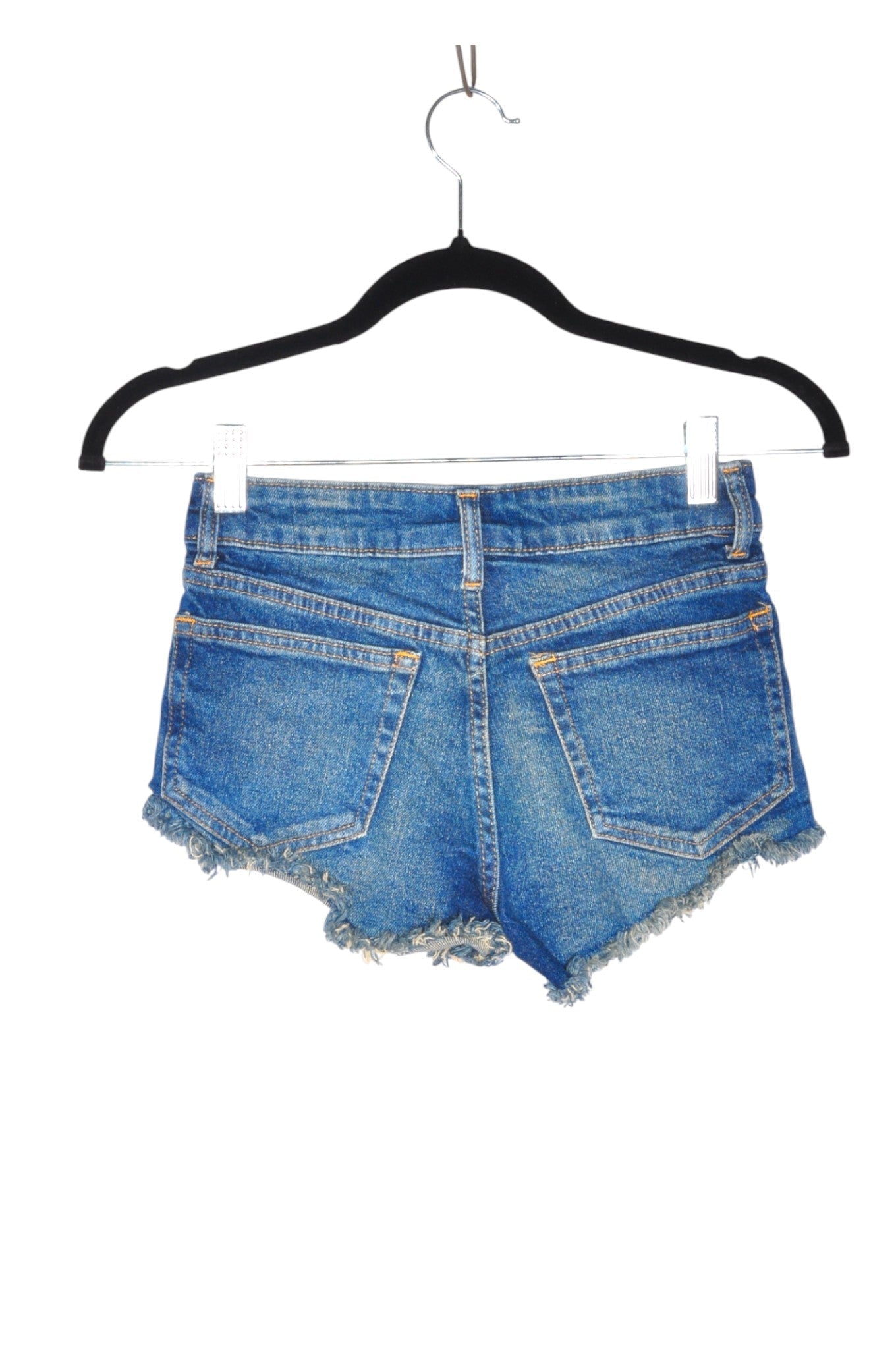 H&M Women Denim Shorts Regular fit in Blue - 0 Koop