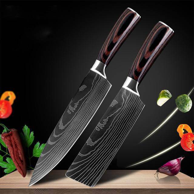Carpenter's Special Set 6-piece Set 8-piece Set Knife Chef Knife Kitchen Knife Cooking - Velora