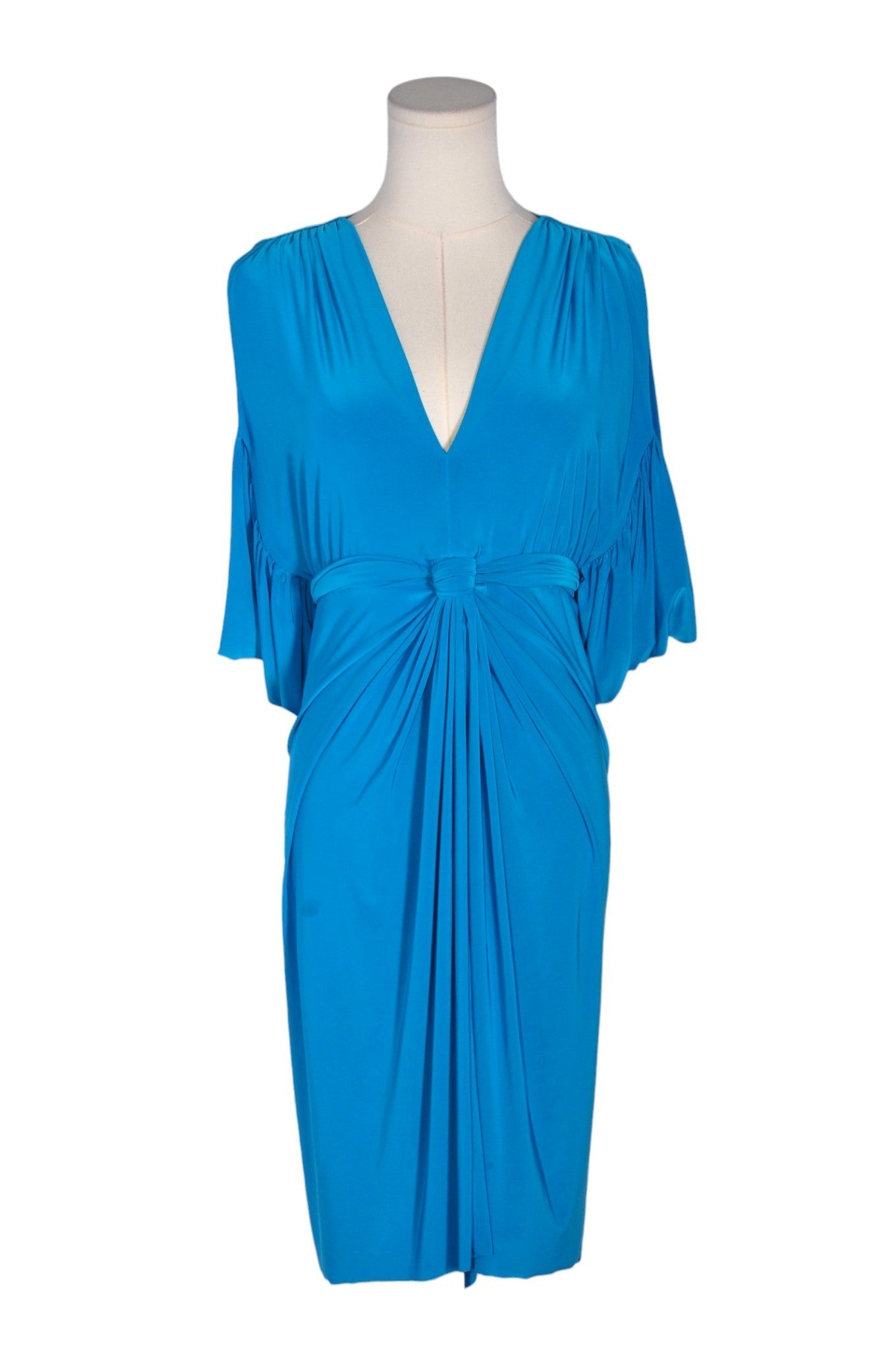 UNBRANDED Women Wrap Dresses Regular fit in Blue - M Koop