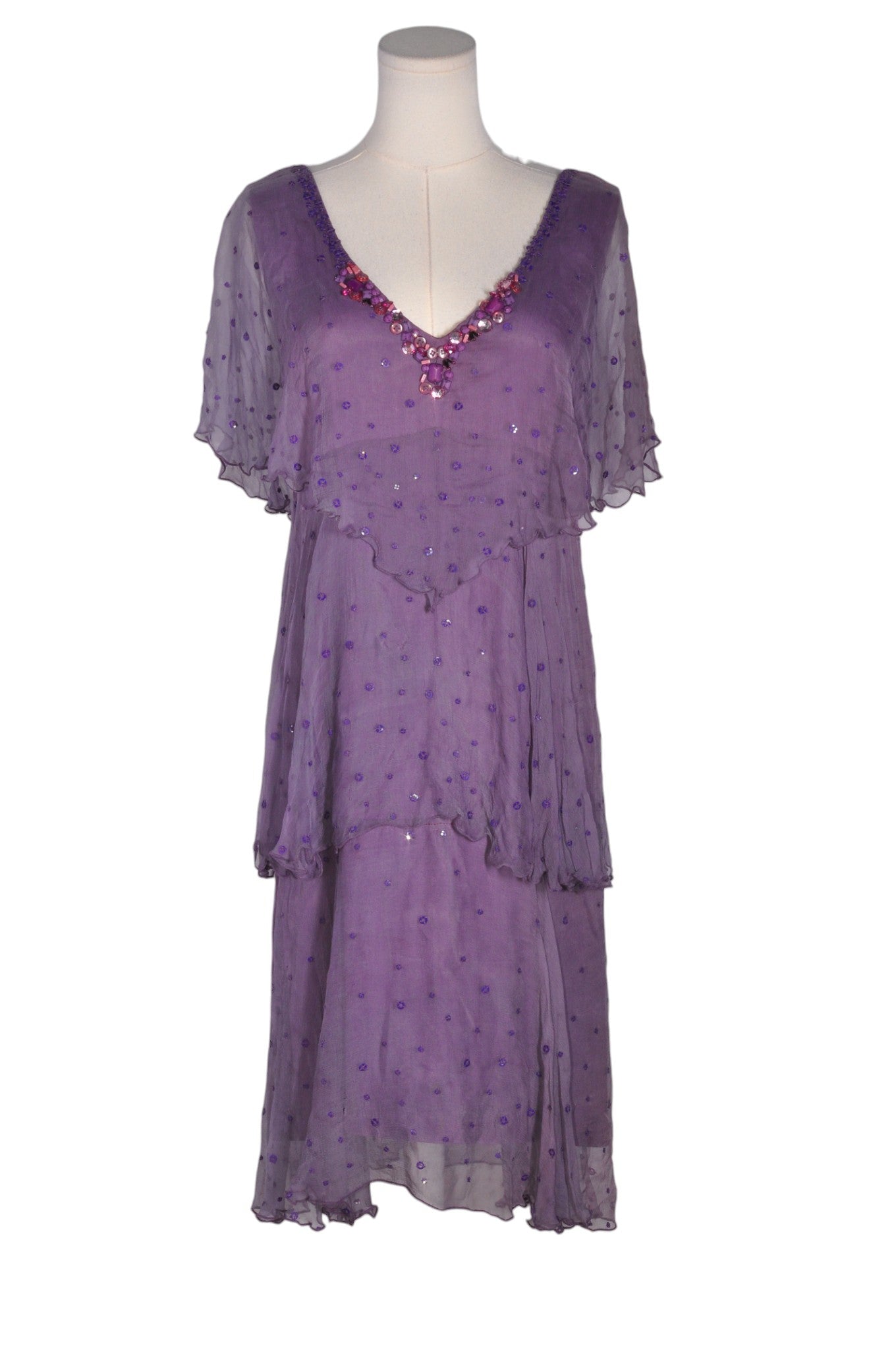 BLANK Women High Low Dresses Regular fit in Purple - M Koop