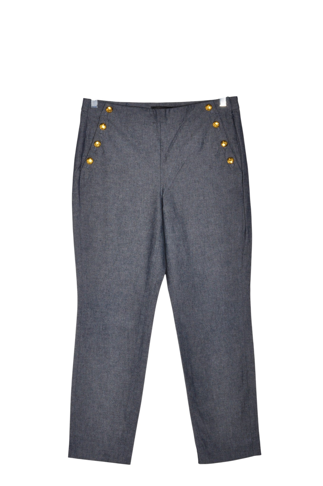 BANANA REPUBLIC Women Work Pants Regular fit in Gray - 8 Koop