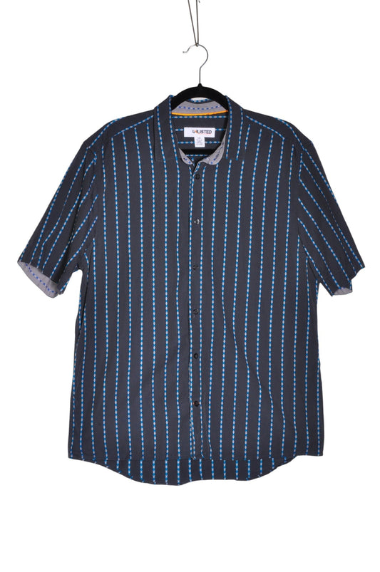 UNLISTED Men Button Down Tops Regular fit in Blue - L Koop