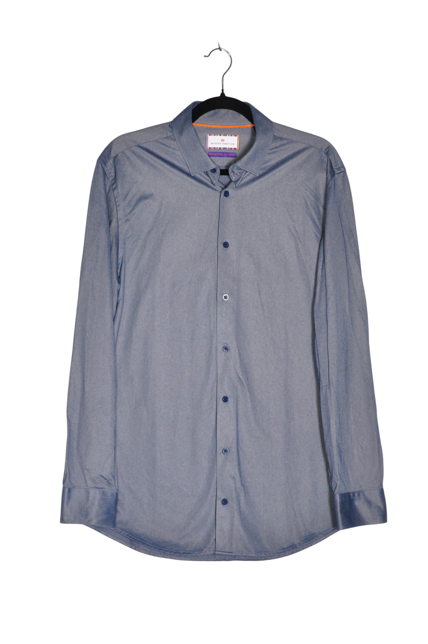 MODERN AMBITION Men Button Down Tops Regular fit in Gray - M Koop