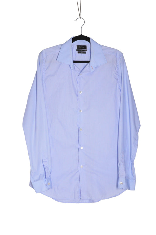 UNBRANDED Men Button Down Tops Regular fit in Blue - L Koop