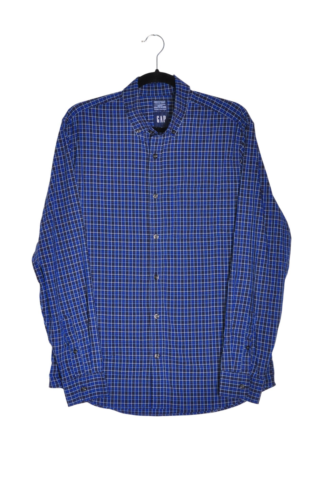 GAP Men Button Down Tops Regular fit in Blue - M Koop