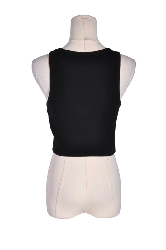 H&M Women Crop Tops Regular fit in Black - M Koop