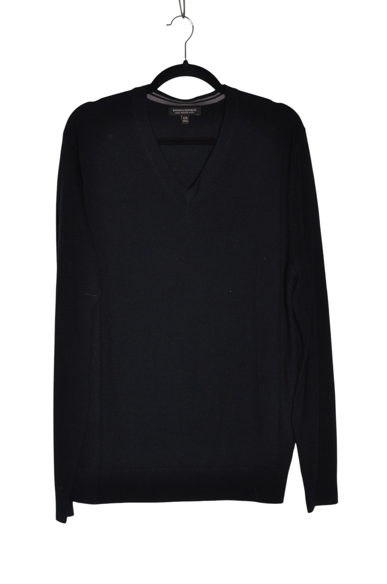 BANANA REPUBLIC Men Sweaters Regular fit in Black - L Koop