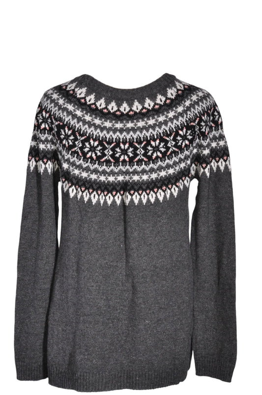 H&M Women Knit Tops Regular fit in Gray - M Koop