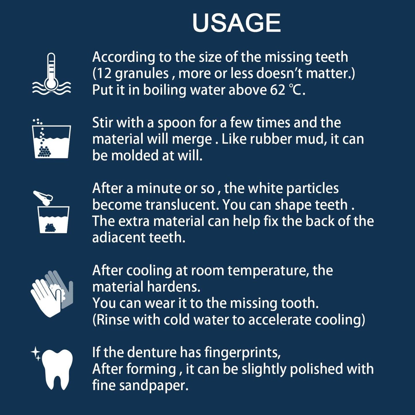 Denture Decorative Teether Set, Halloween Vampire Makeup Dress Up Fake Tooth Glue Teeth Props - Velora