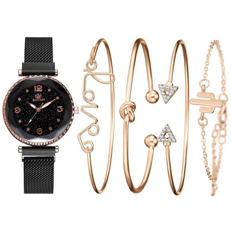 Fashion women's quartz watch bracelet bracelet set - Velora