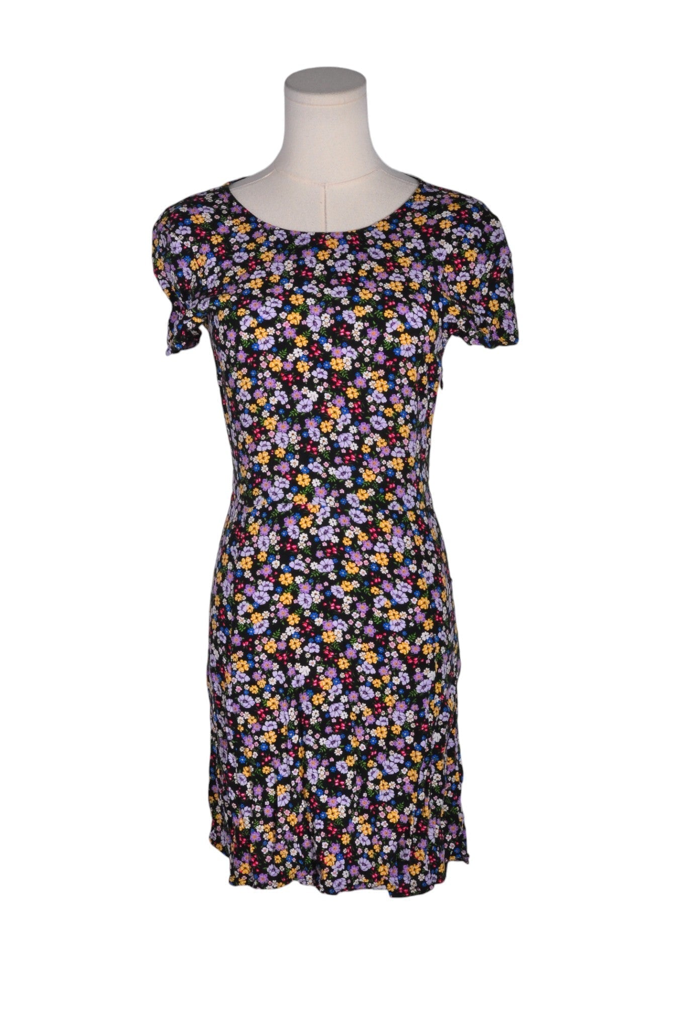 H&M Women Fit & Flare Dresses Regular fit in Blue - 0 Koop