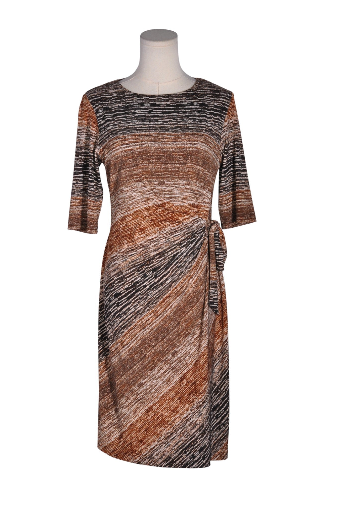 DRESSBARN Women Midi Dresses Regular fit in Brown - 6 Koop