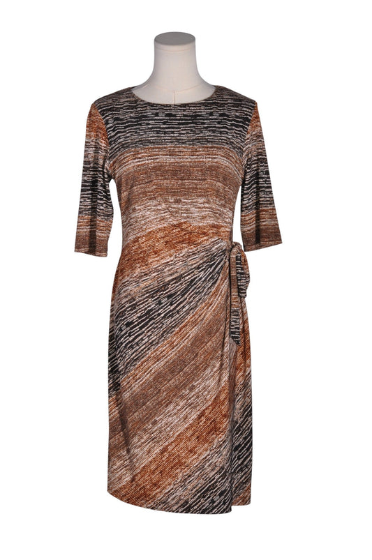 DRESSBARN Women Midi Dresses Regular fit in Brown - 6 Koop