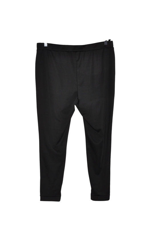 SHEIN Women Trousers Regular fit in Black - 3XL Koop