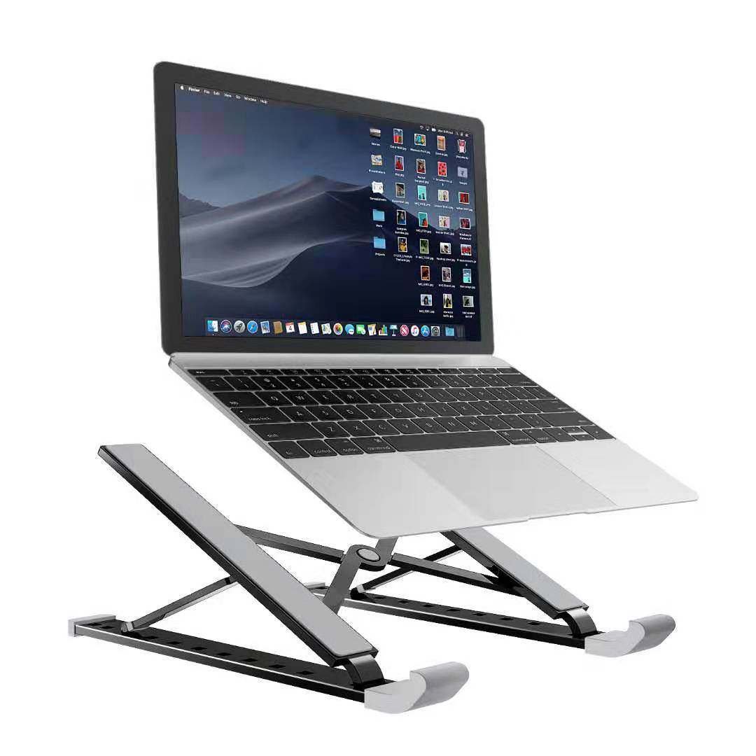 Folding Lifting Desktop Notebook Tablet Computer Stand - Velora