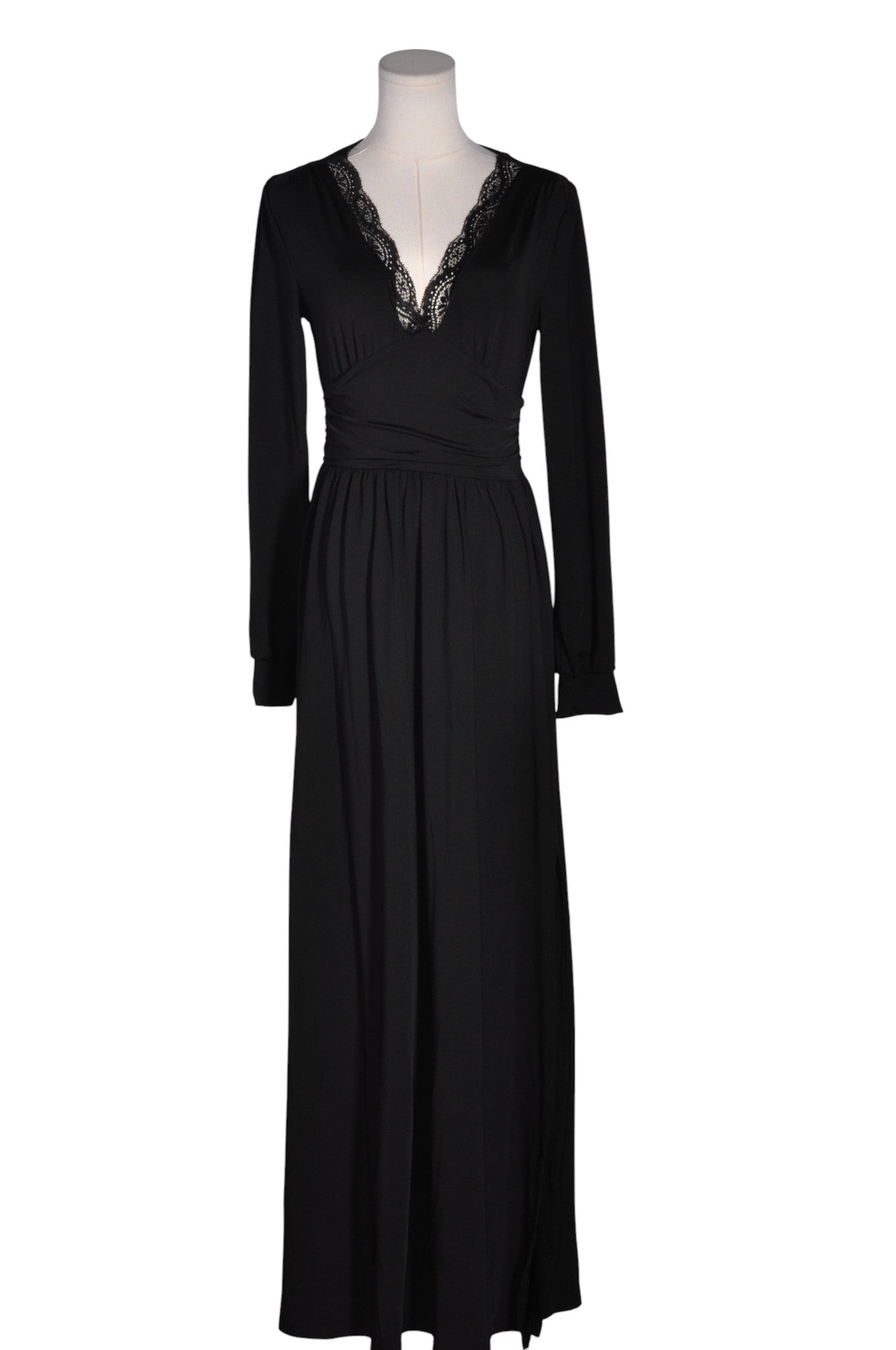 UNBRANDED Women Fit & Flare Dresses Regular fit in Black - 12 Koop