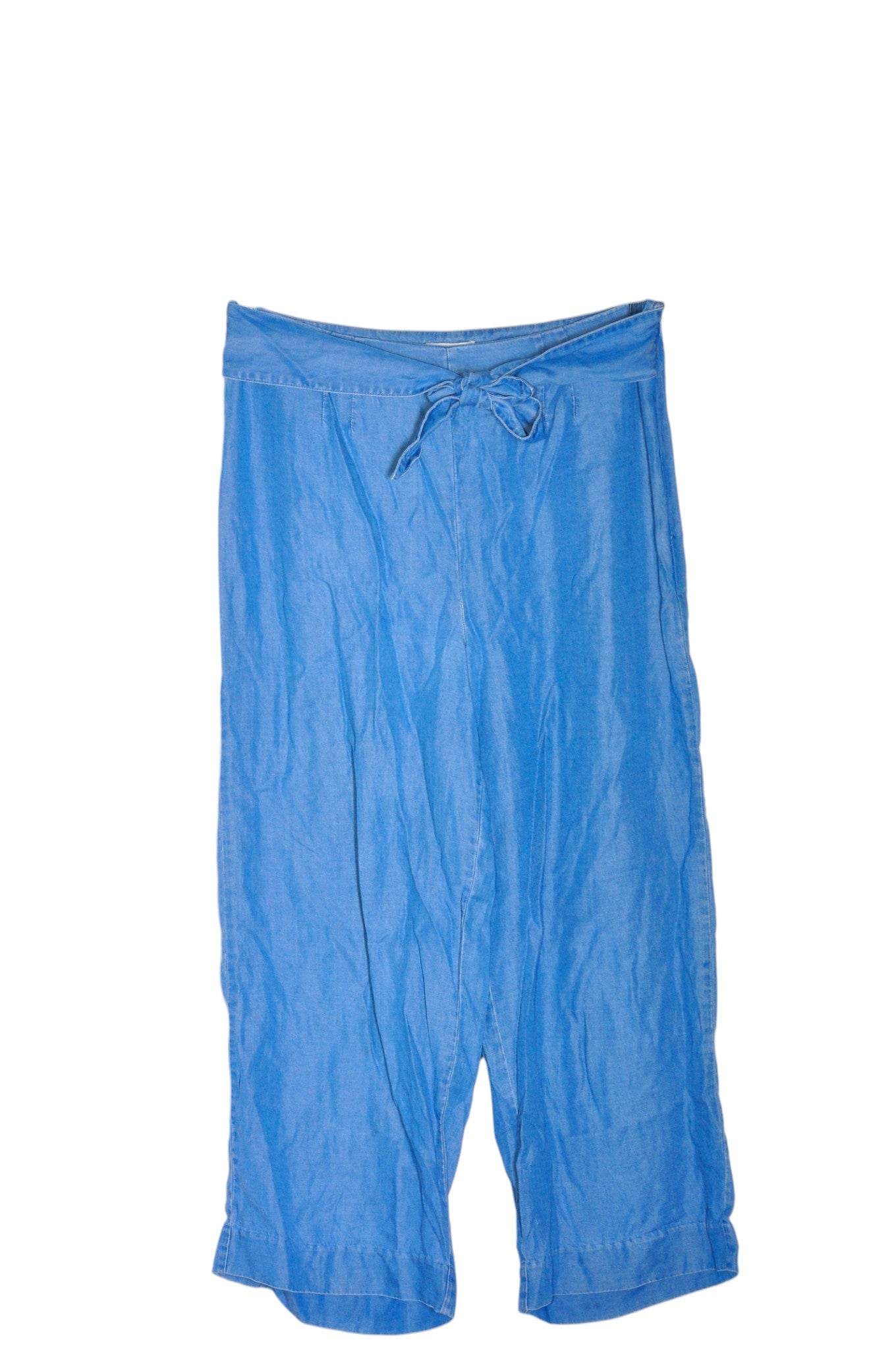 UNBRANDED Women Capri Pants Regular fit in Blue - 4 Koop