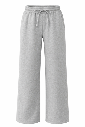 Adora Luxeflow - Everyday Wide Leg Pant In Heather Grey