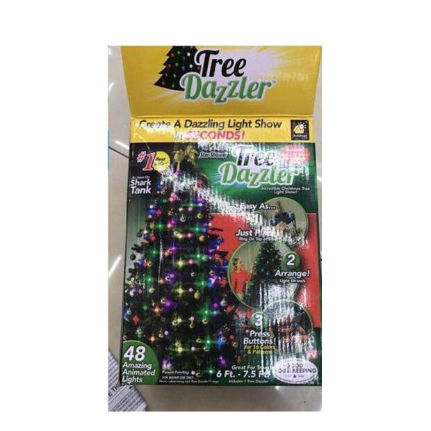 64 and 48 Light Dazzler Shower Tree Light Show of Christmas Tree https://like2b-uy