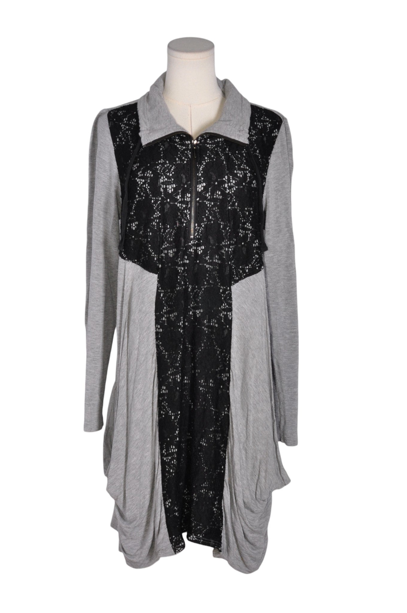 UNBRANDED Women Drop Waist Dresses Regular fit in Gray - L Koop