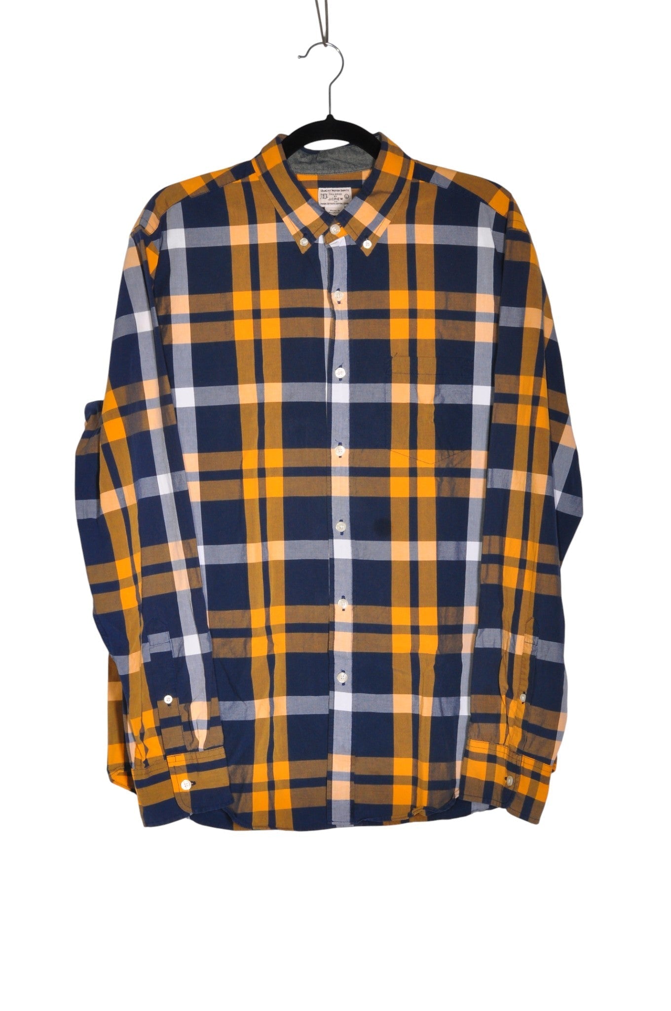 J. CREW Men Button Down Tops Regular fit in Blue - L Koop