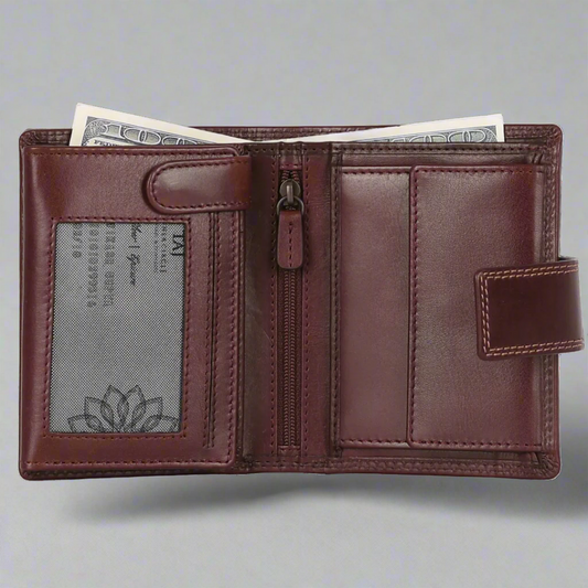 MET Men's Fashion Leather Wallet Boutique of Leathers/Open Road