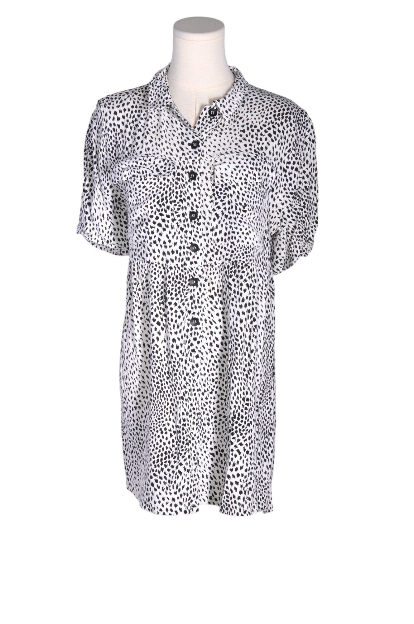 TOPSHOP Women Button Down Tops Regular fit in White - L