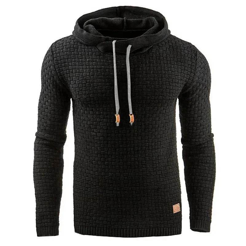 Plain Fleece Pullover hoodies sweater mens - Velora