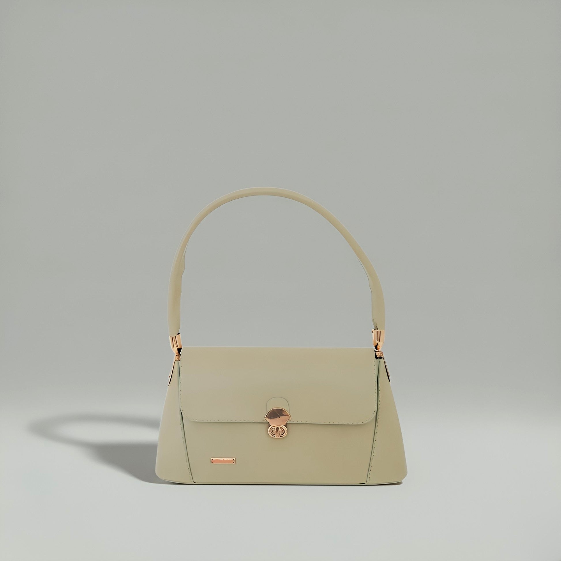 SERENE - Top Handle Shoulder Bag in Green - Velora