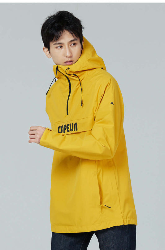 Flap Men's Windbreaker Jacket - Velora