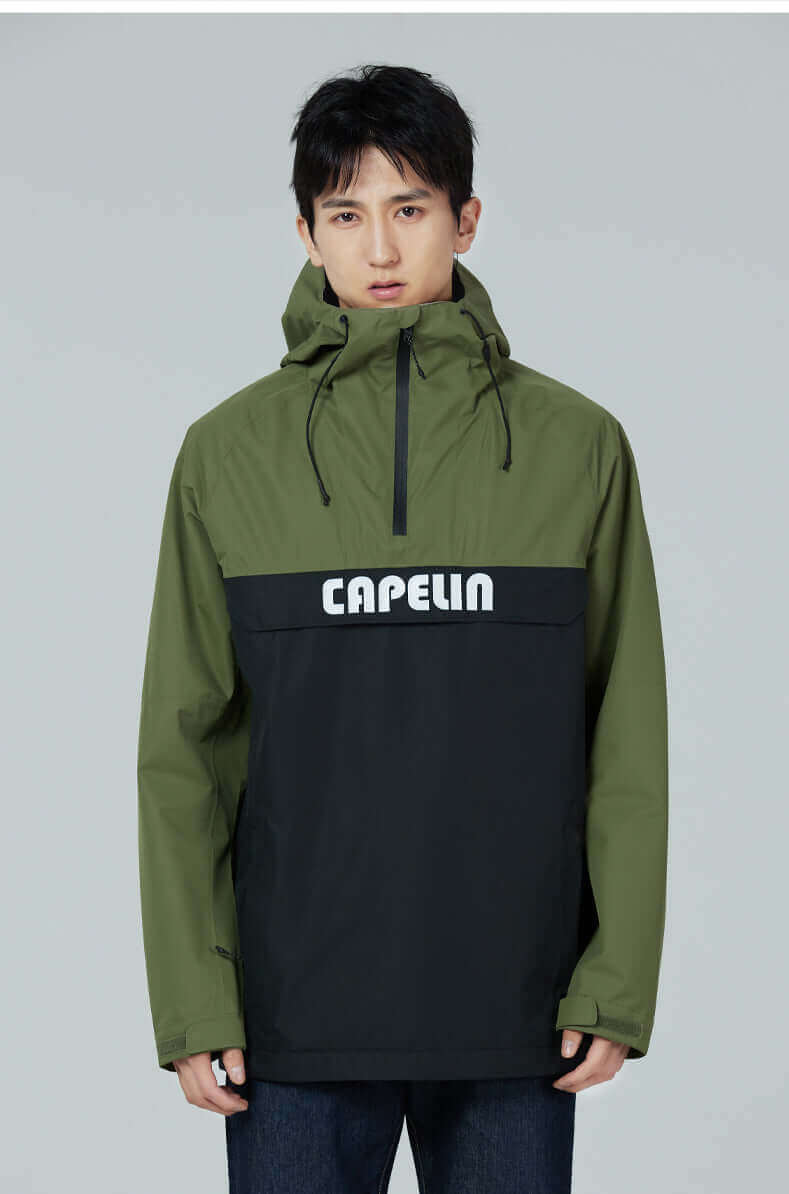 Flap Men's Windbreaker Jacket - Velora