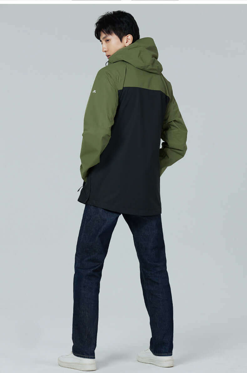 Flap Men's Windbreaker Jacket - Velora
