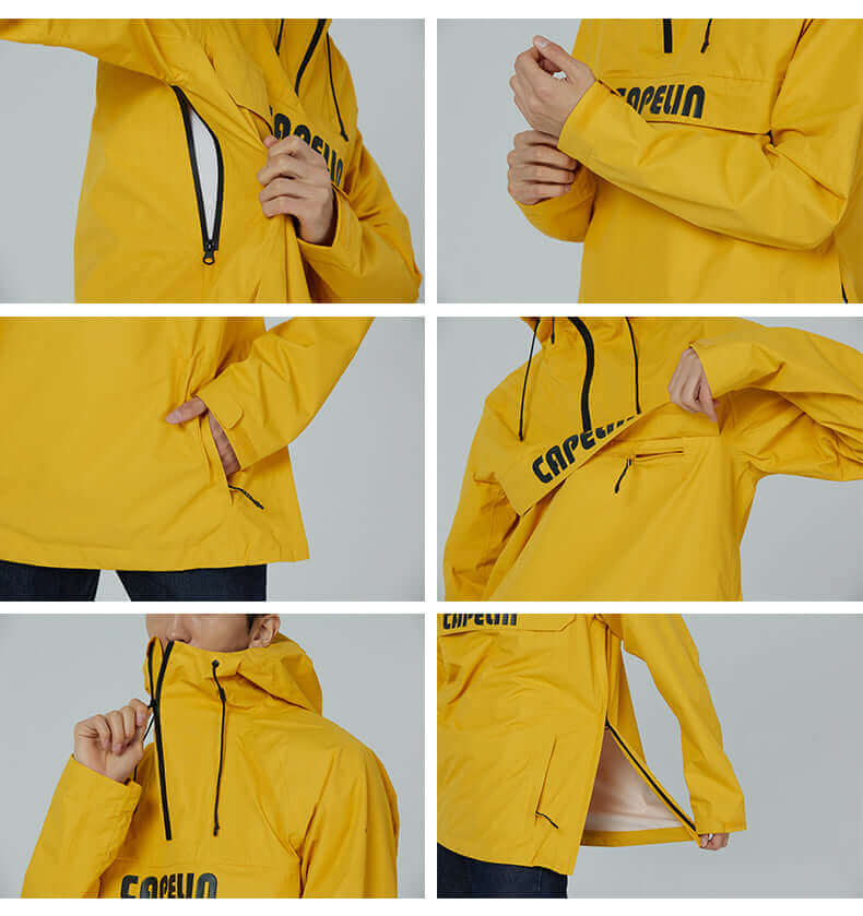 Flap Men's Windbreaker Jacket - Velora