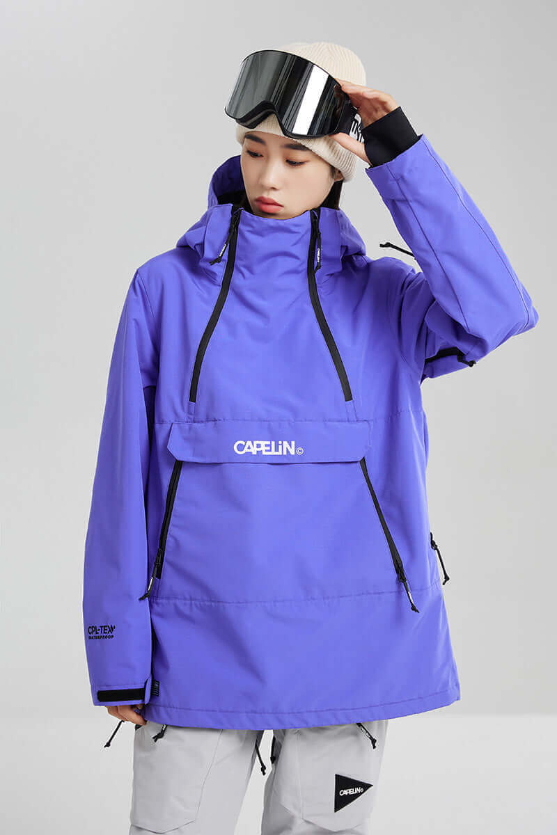 Luna Women's Pullover Snowboard Jacket - Velora