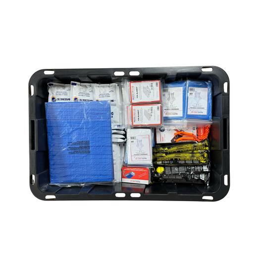 25 Person 12 Hours Basic Classroom Survival Kit - Velora